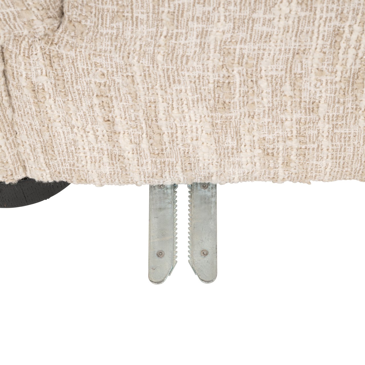 Bank Pandora Beige Angora Lounge Right