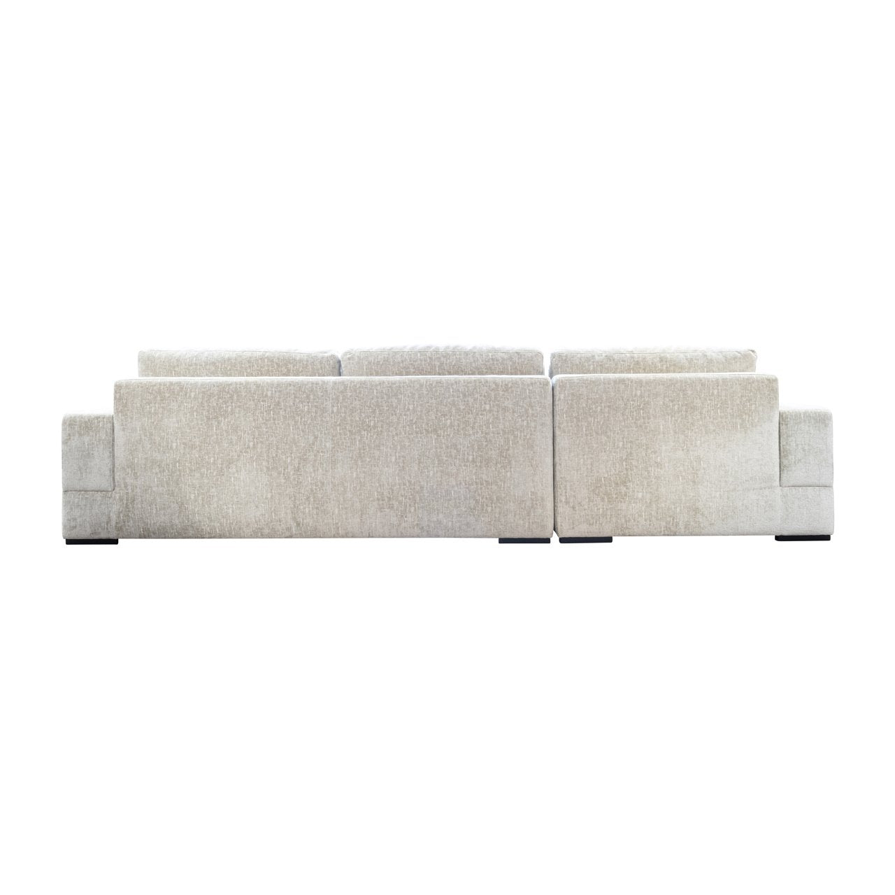 Sofa Pasha pearl island 3-seater + lounge left fully upholstered