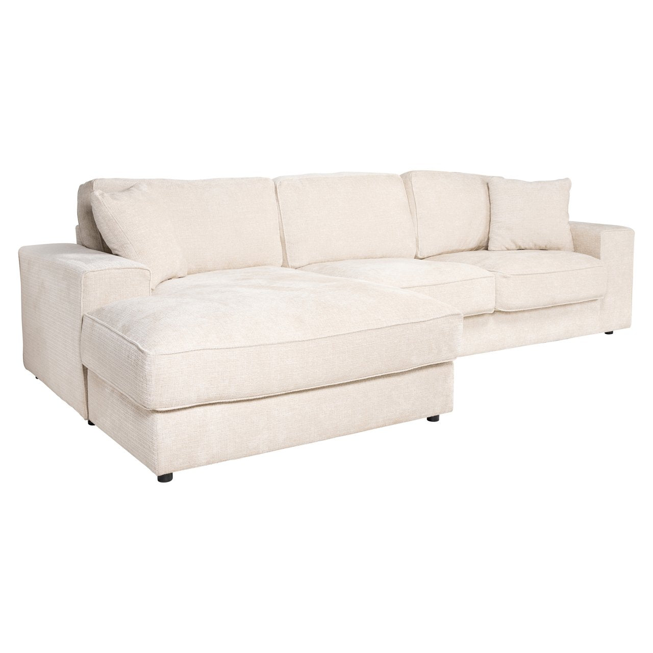 Bank Santos Niagara Beige 2,5-seater + Lounge Left