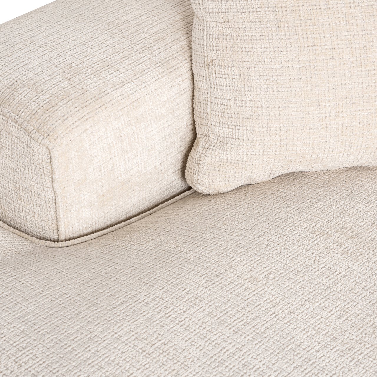 Bank Santos Niagara Beige 2,5-seater + Lounge Left
