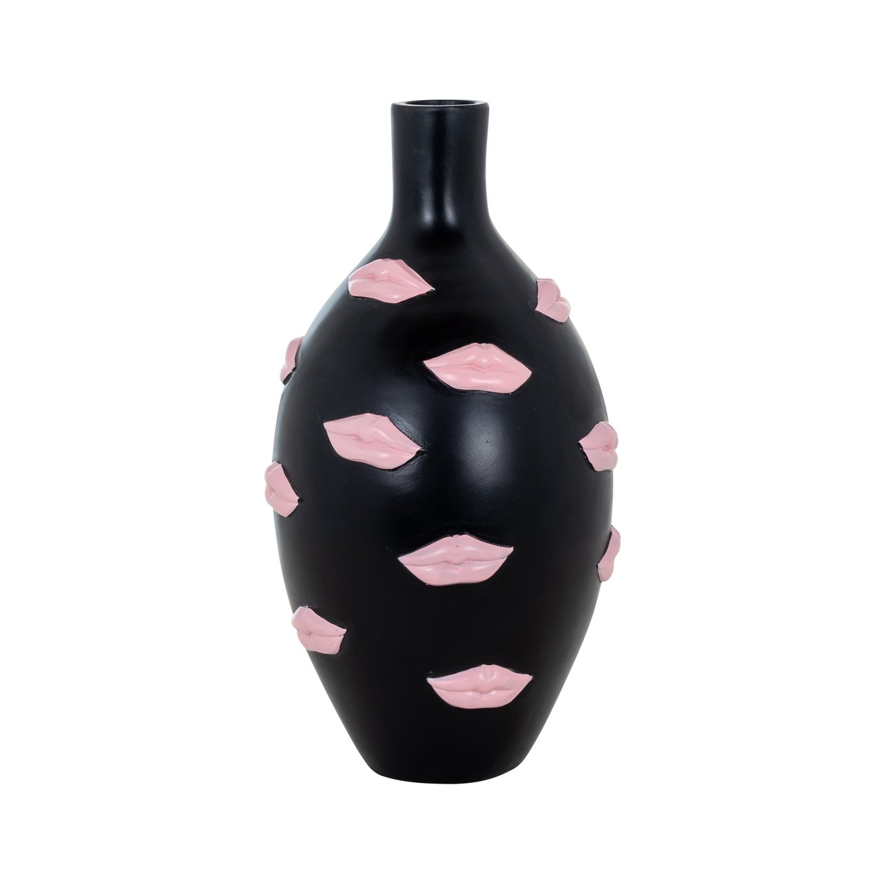 Vase Kisses black large