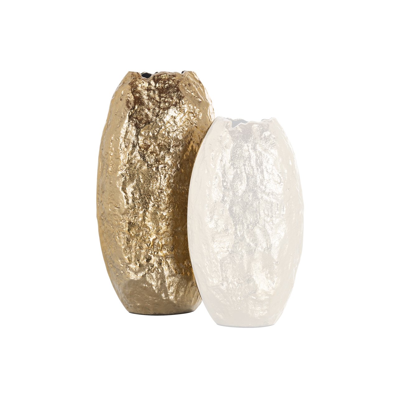 Vase Liona gold large