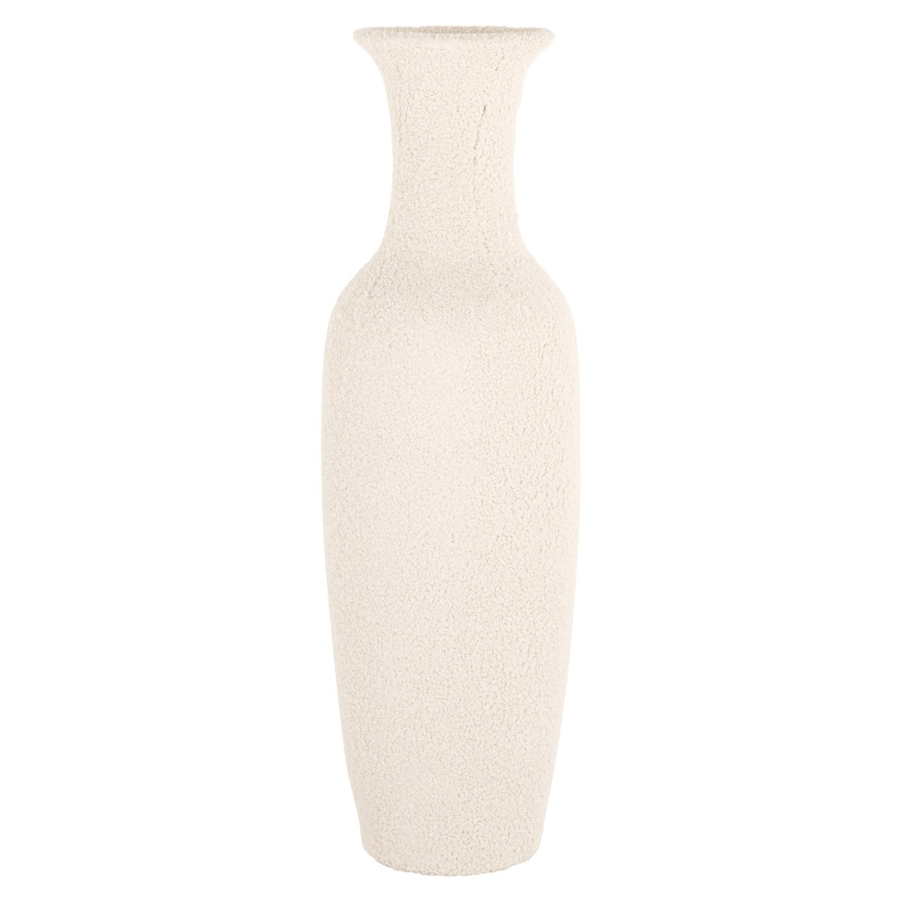 Vase Fluffy white large