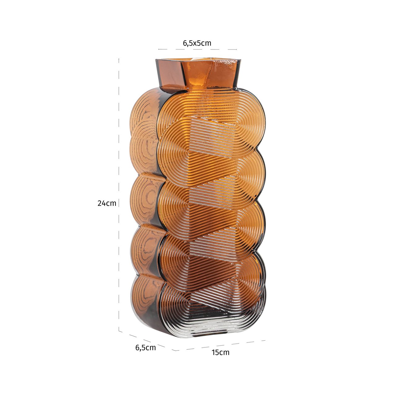 Vaas Venice Brown Large