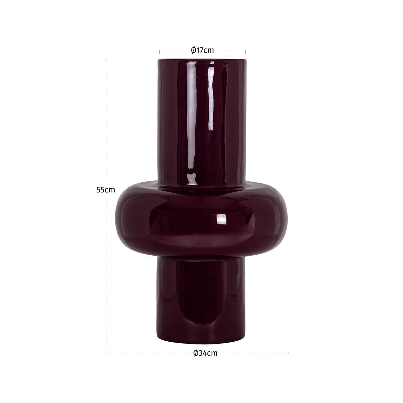 Vaas Ashlyn Burgundy Large