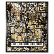 Wall Art Wibi Black/gold