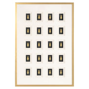 Wall Art Bear Black/gold