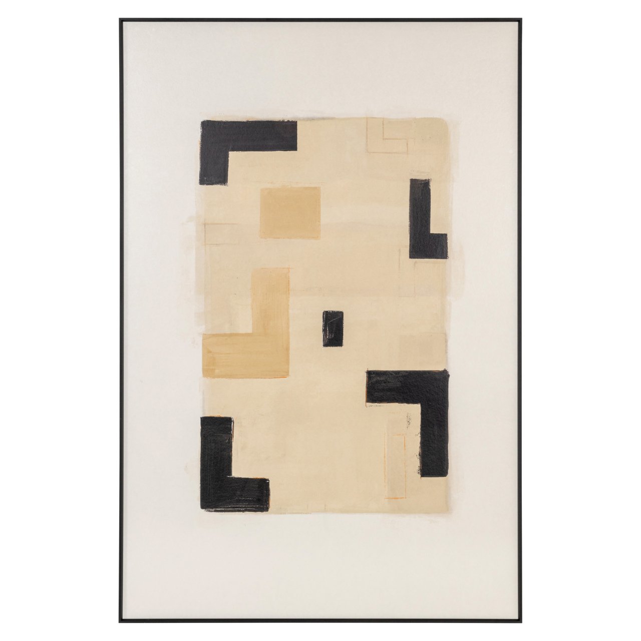 Wall Art Vortex Beige Left