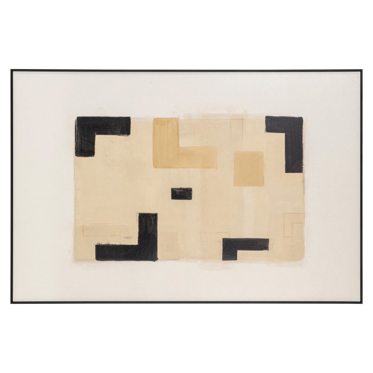 Wall Art Vortex Beige Left