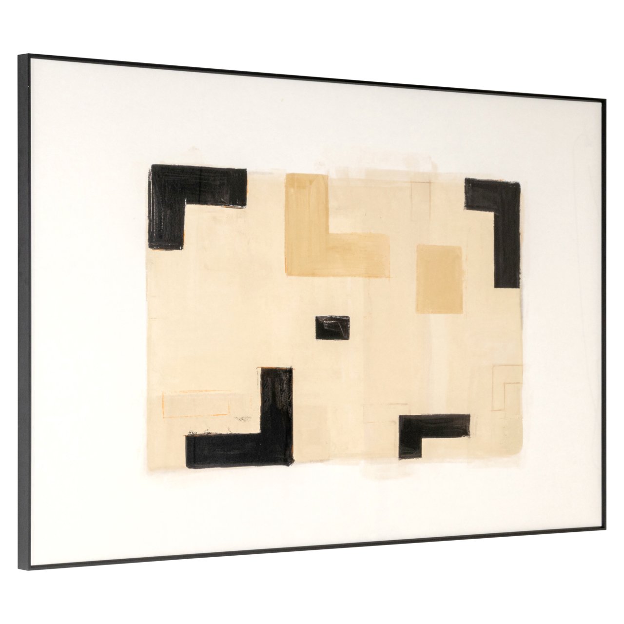 Wall Art Vortex Beige Left