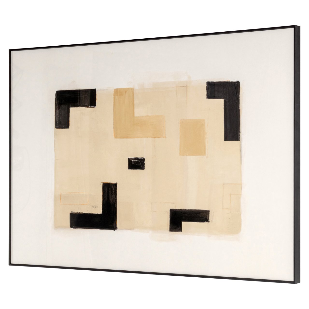 Wall Art Vortex Beige Left