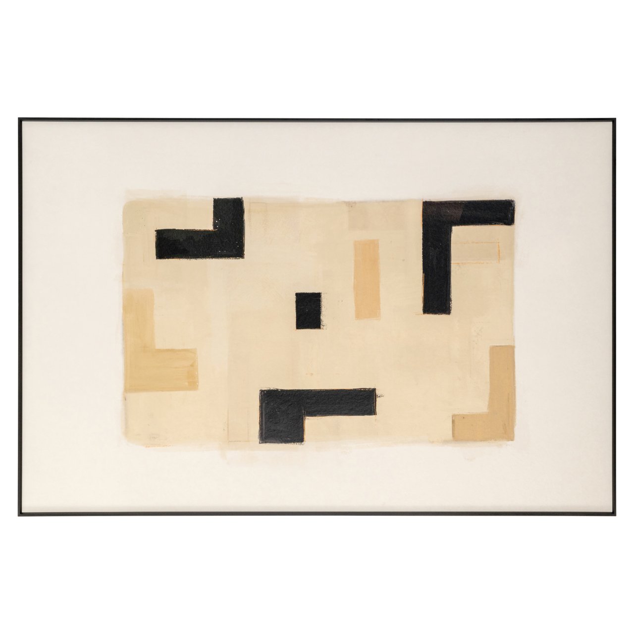 Wall Art Vortex Beige Right