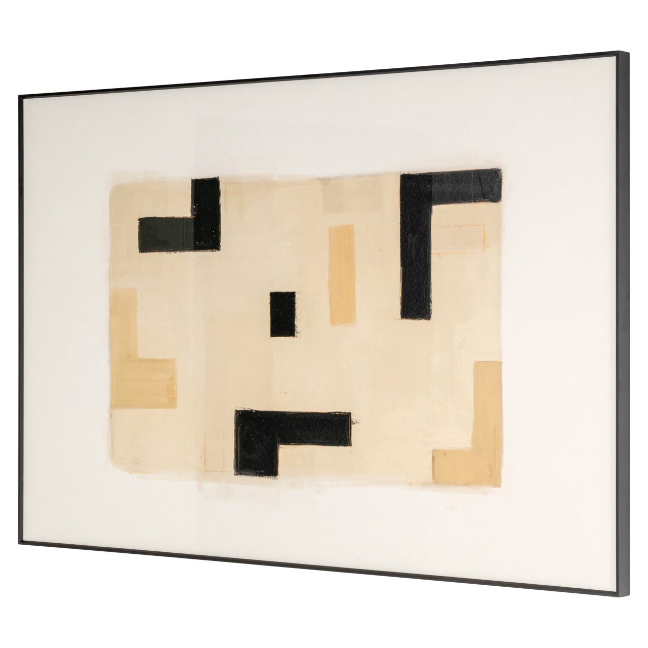 Wall Art Vortex Beige Right