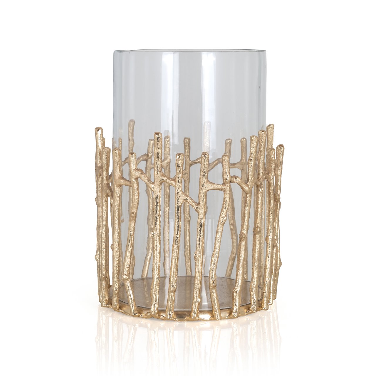 Windlicht Loretta gold large
