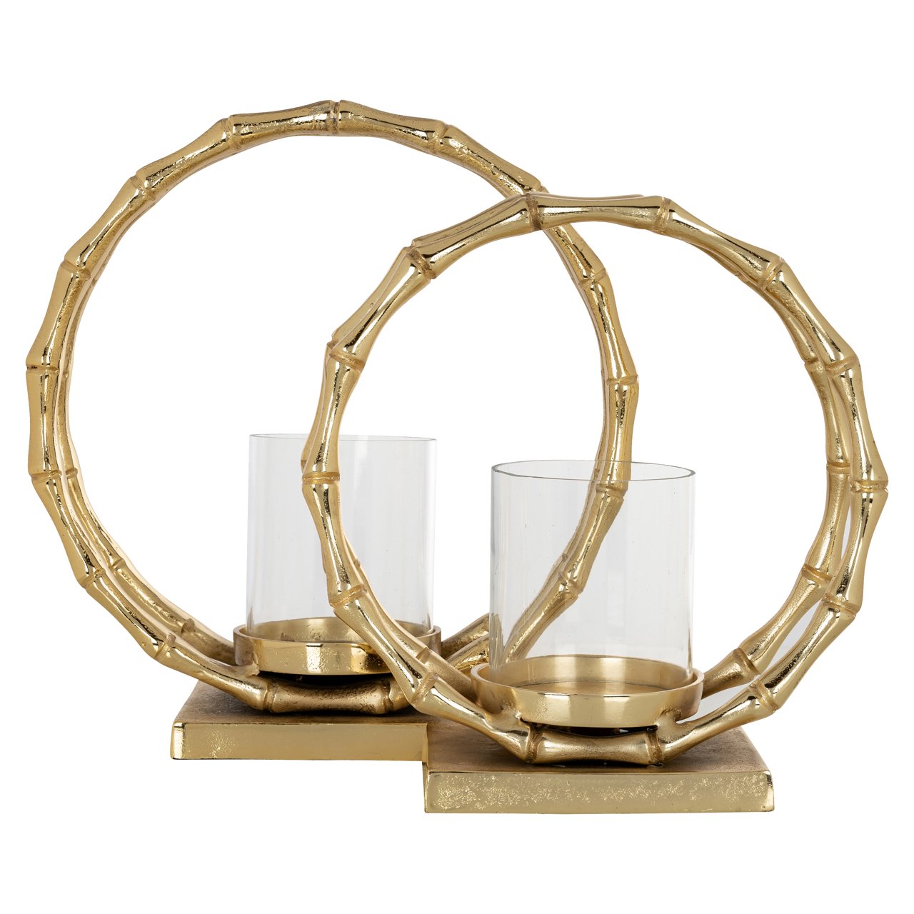 Windlicht Merlyn Gold Small