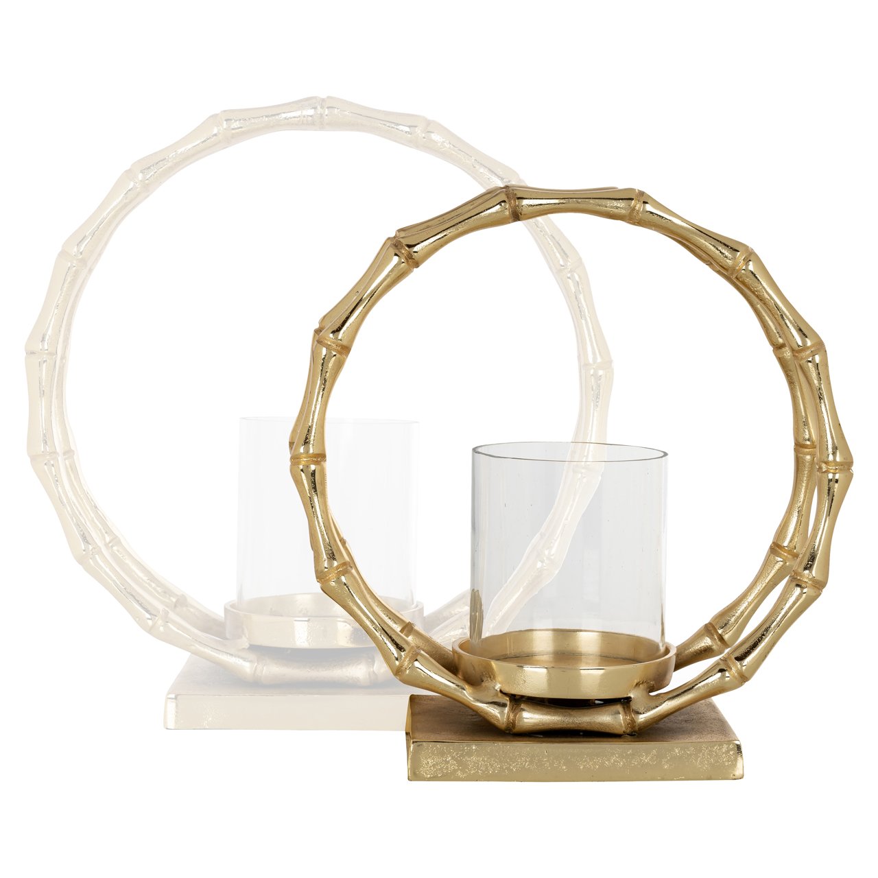 Windlicht Merlyn Gold Small